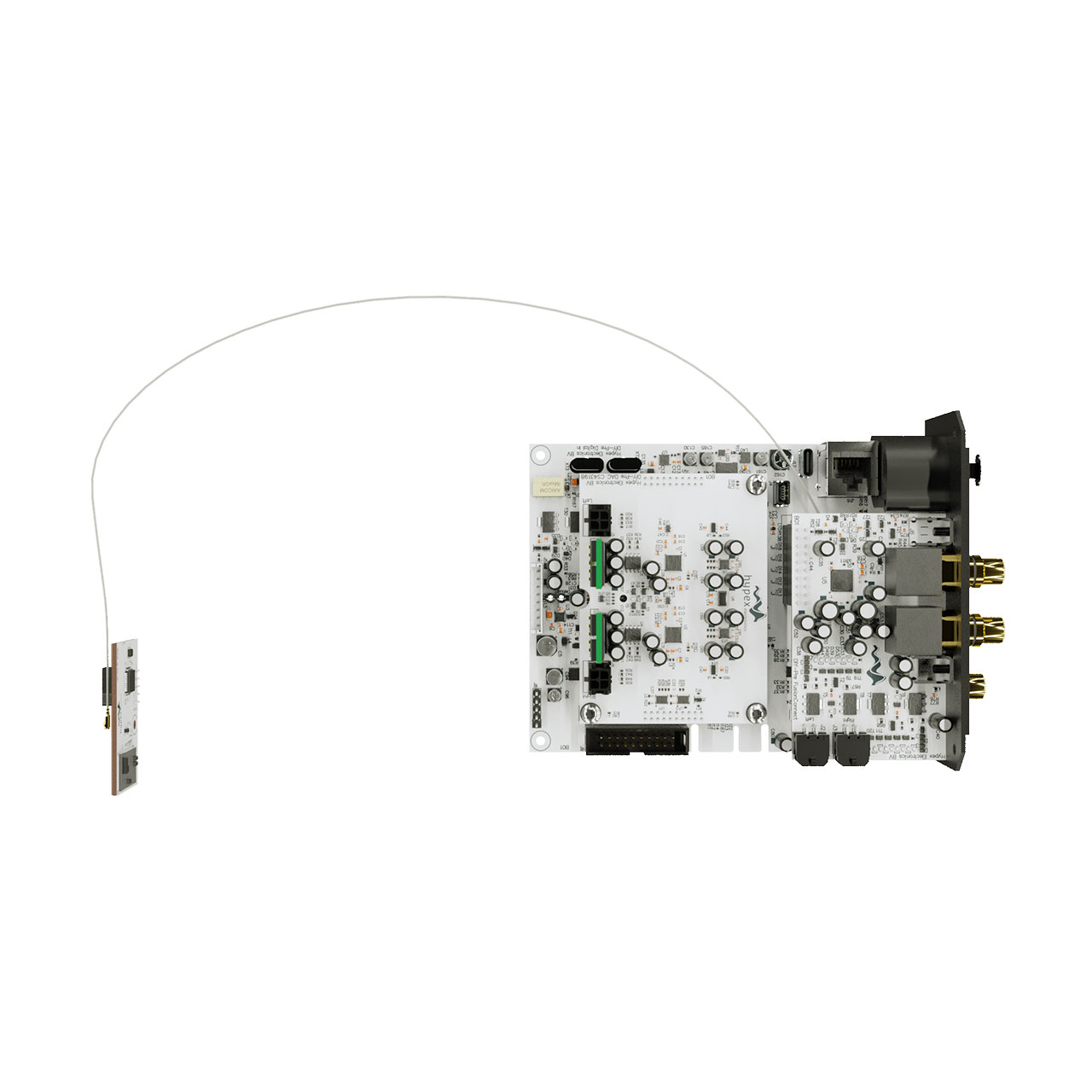DIYclassD DIY PreDIGin add-on with Bluetooth module and FusionConnect board