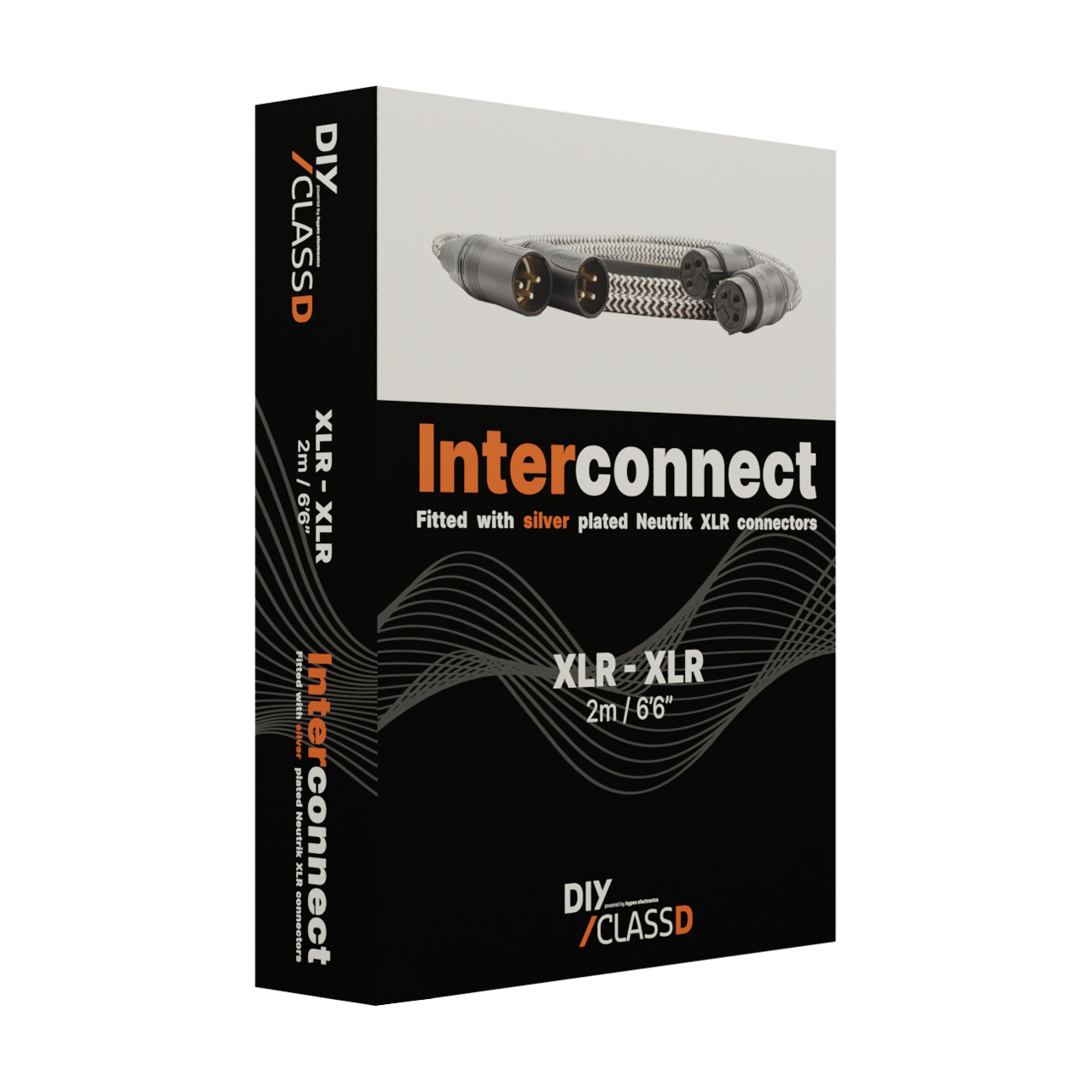 DIYclassD interconnect XLR-XLR