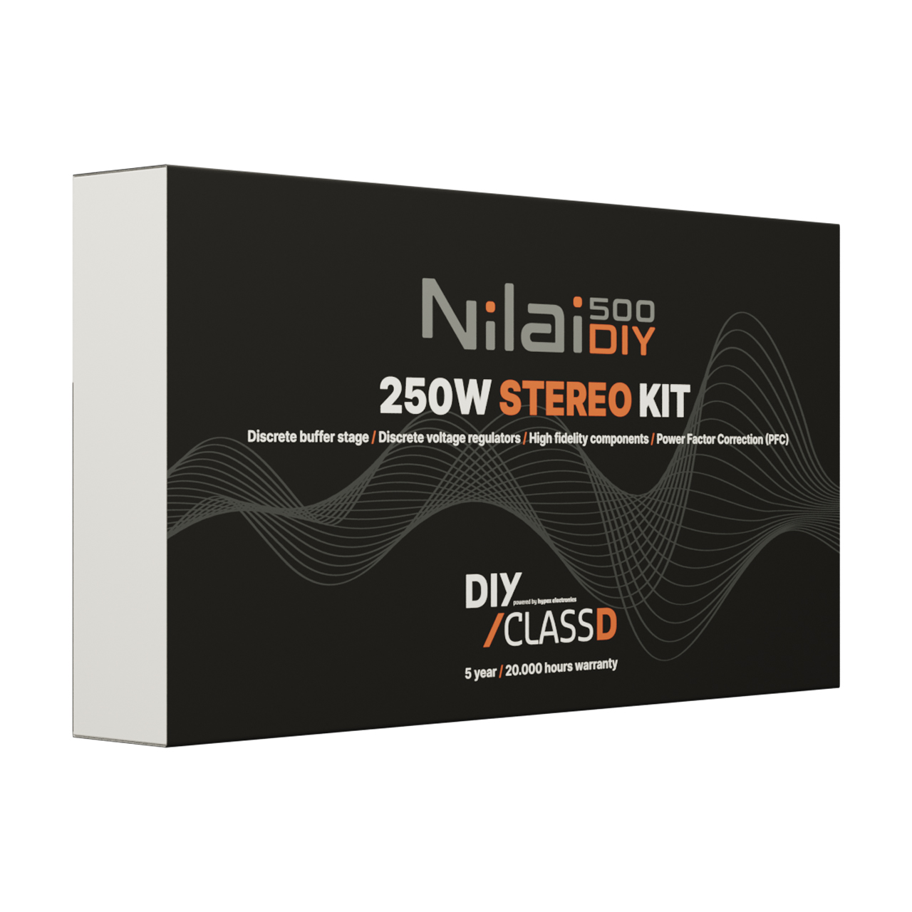 Nilai500DIY 250W stereo power amplifier kit