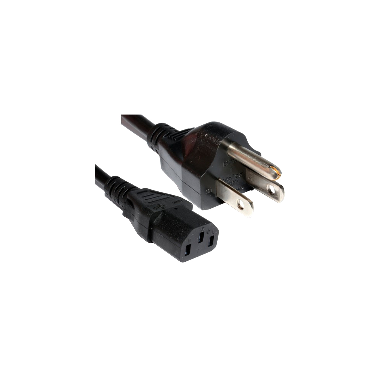 Power Cable Black US-IEC 60320 C13