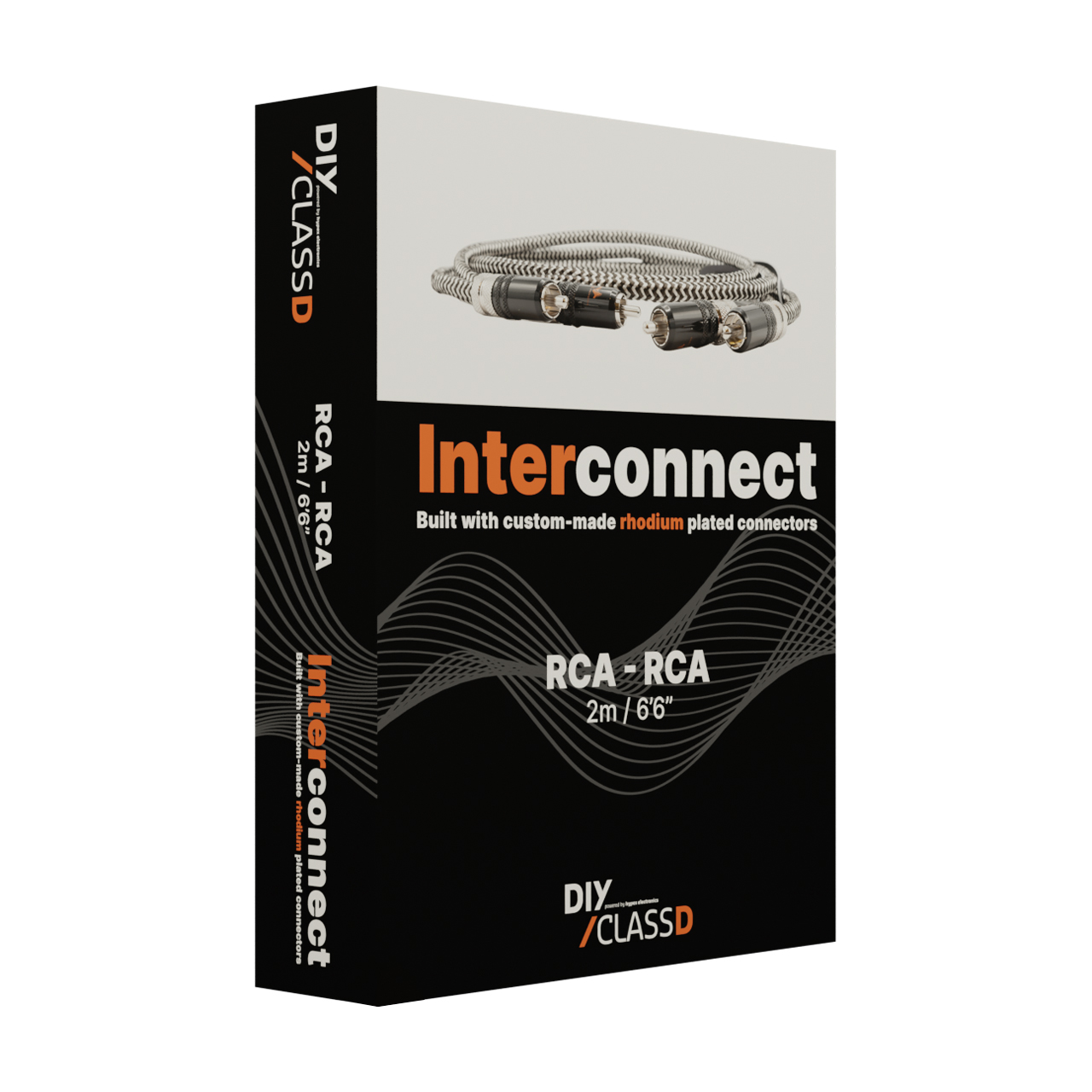 DIYclassD interconnect XLR-RCA